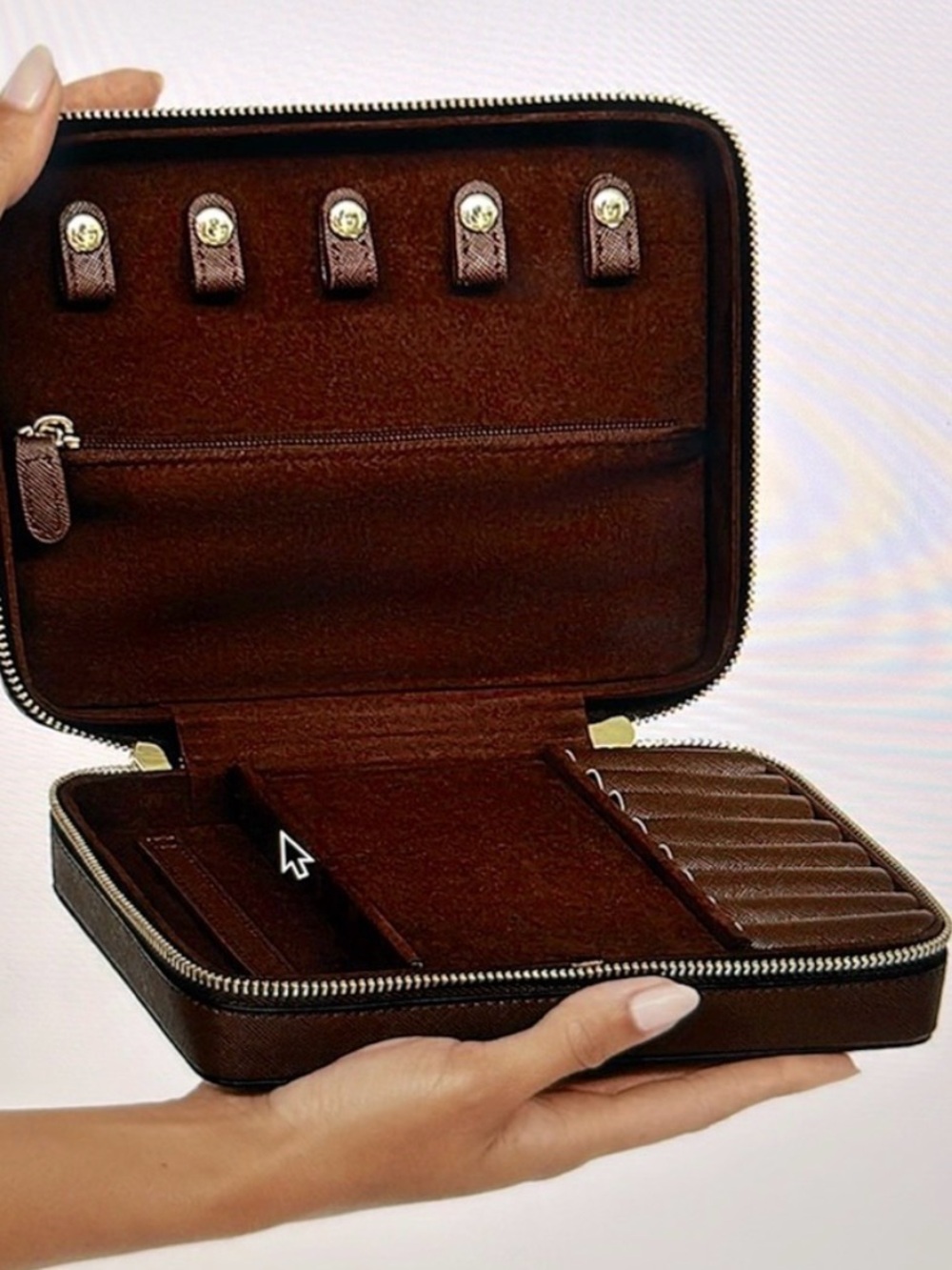 Stoney clover red Jewelry Case travel organizer